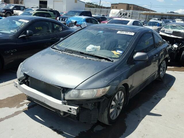 2HGFG1B97BH511535 - 2011 HONDA CIVIC EXL GRAY photo 2