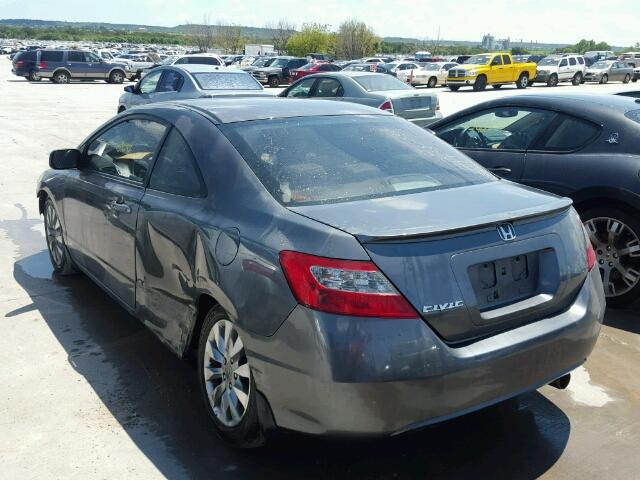 2HGFG1B97BH511535 - 2011 HONDA CIVIC EXL GRAY photo 3