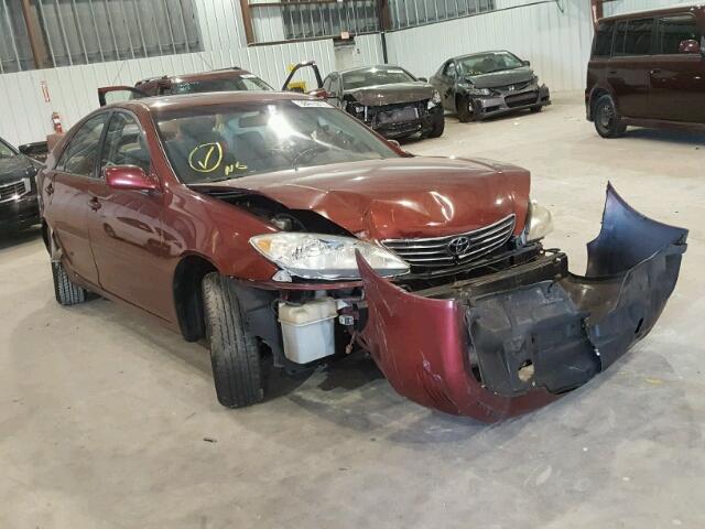 4T1BE30K35U076434 - 2005 TOYOTA CAMRY LE RED photo 1