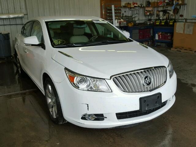 1G4GE5EVXAF267013 - 2010 BUICK LACROSSE WHITE photo 1