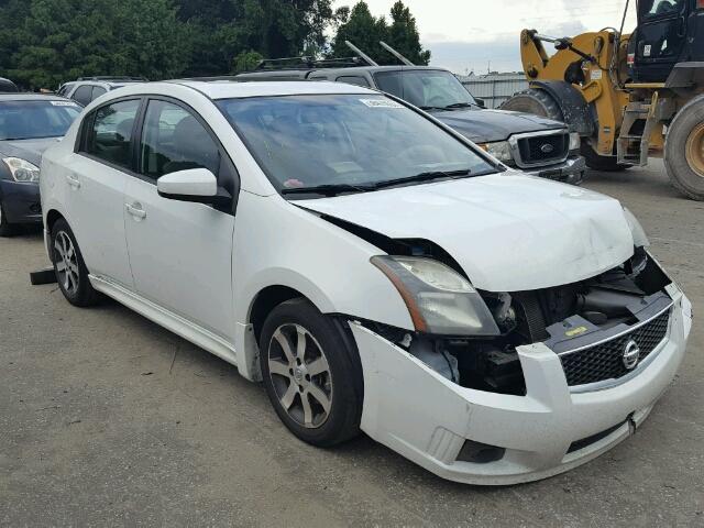 3N1AB6AP7BL708607 - 2011 NISSAN SENTRA 2.0 WHITE photo 1