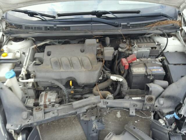 3N1AB6AP7BL708607 - 2011 NISSAN SENTRA 2.0 WHITE photo 7