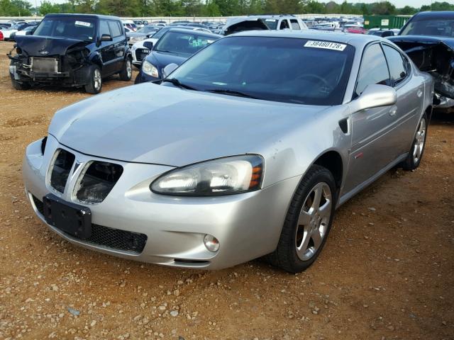 2G2WC55C281123627 - 2008 PONTIAC GRAND PRIX Արծաթագույն լուսանկար 2