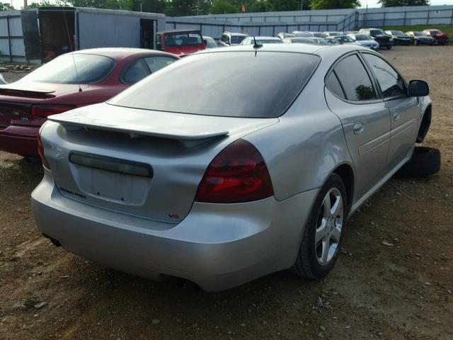 2G2WC55C281123627 - 2008 PONTIAC GRAND PRIX Արծաթագույն լուսանկար 4