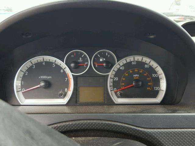 KL1TD5DE8AB134594 - 2010 CHEVROLET AVEO LS SILVER photo 8