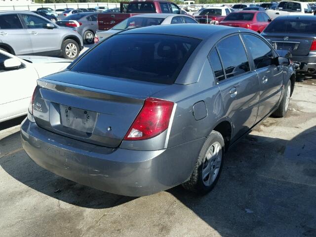 1G8AJ55F57Z165974 - 2007 SATURN ION GRAY photo 4