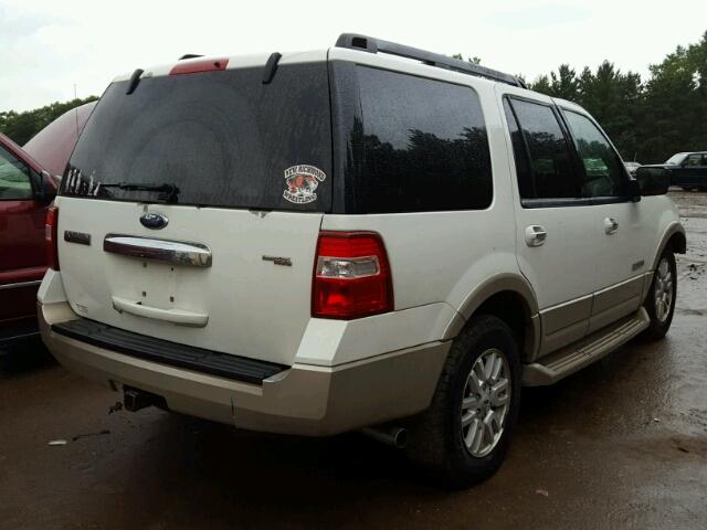 1FMFU18578LA77717 - 2008 FORD EXPEDITION WHITE photo 4