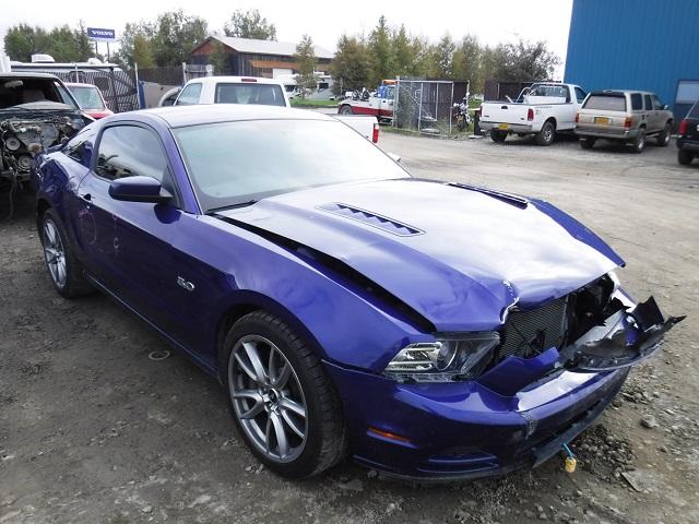 1ZVBP8CF2D5202072 - 2013 FORD MUSTANG GT BLUE photo 1