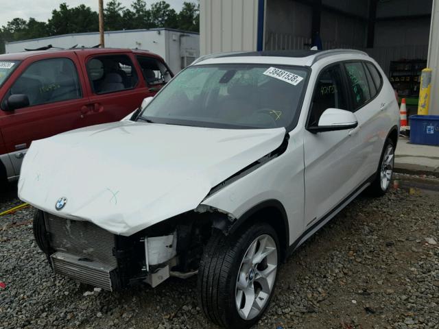 WBAVM1C54FVW57013 - 2015 BMW X1 SDRIVE2 WHITE photo 2