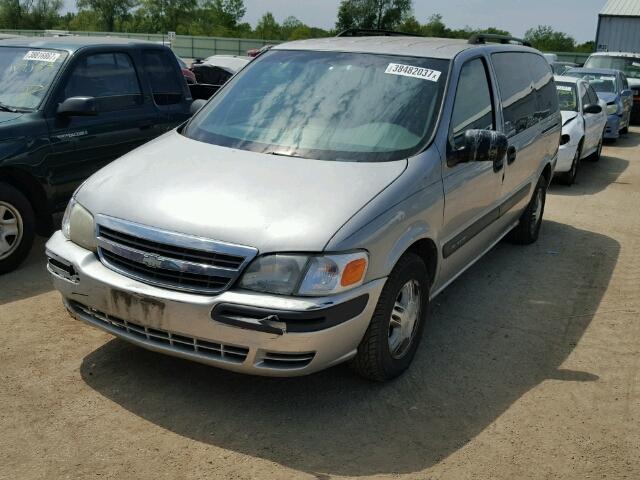 1GNDX03E14D127303 - 2004 CHEVROLET VENTURE SILVER photo 2