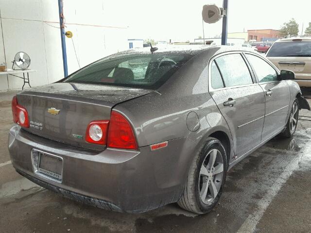 1G1ZC5EU3BF346253 - 2011 CHEVROLET MALIBU 1LT 棕色 照片 4