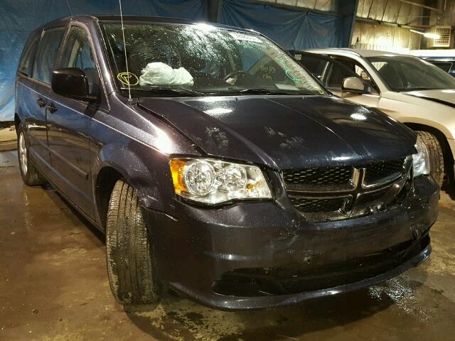 2C4RDGBG1ER103648 - 2014 DODGE GRAND CARA BLUE photo 1