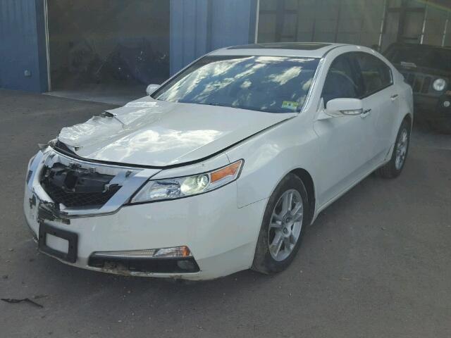 19UUA86569A011755 - 2009 ACURA TL WHITE photo 2