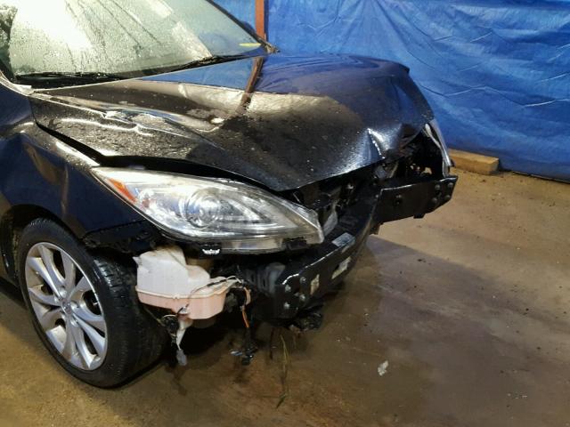 JM1BL1W58B1422457 - 2011 MAZDA 3 S BLACK photo 9