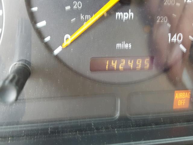 4JGAB72E8YA181821 - 2000 MERCEDES-BENZ ML 430 黑色 照片 8