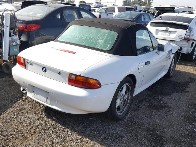 4USCH7334WLD16509 - 1998 BMW Z3 1.9 Blanco foto 4
