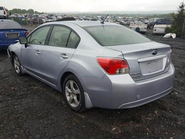 JF1GJAA63EH004532 - 2014 SUBARU IMPREZA BA SILVER photo 3