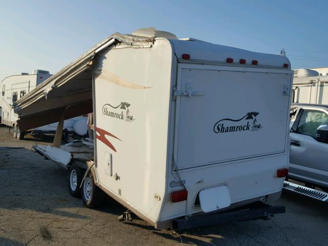 4X4TFLY297D094427 - 2007 FLAG TRLR COACH WHITE photo 3