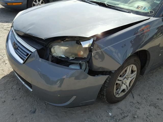 1G1ZS58FX7F148311 - 2007 CHEVROLET MALIBU LS Boz foto 9