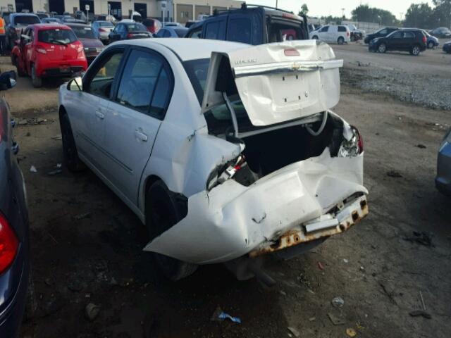 1G1ZT51F66F190299 - 2006 CHEVROLET MALIBU LT WHITE photo 3