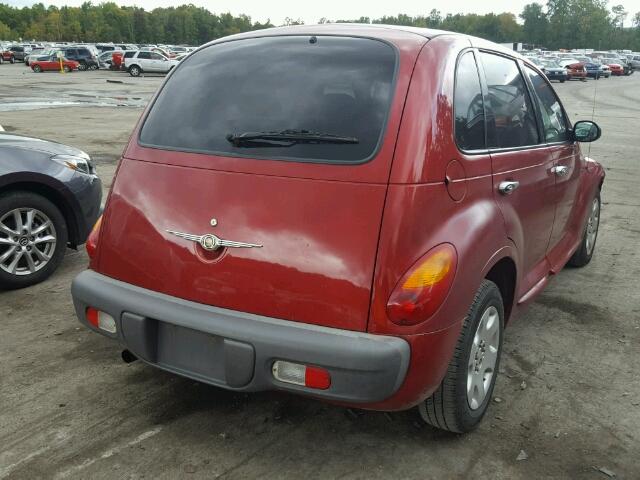 3C4FY48B23T611039 - 2003 CHRYSLER PT CRUISER RED photo 4