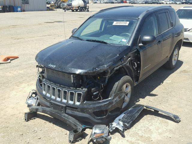 1C4NJCBAXED731593 - 2014 JEEP COMPASS SP BLACK photo 2
