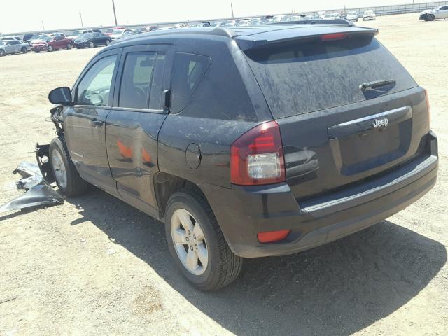 1C4NJCBAXED731593 - 2014 JEEP COMPASS SP BLACK photo 3