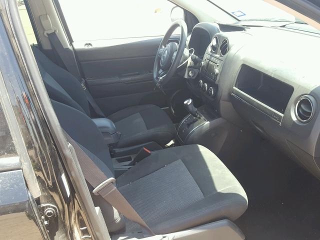 1C4NJCBAXED731593 - 2014 JEEP COMPASS SP BLACK photo 5