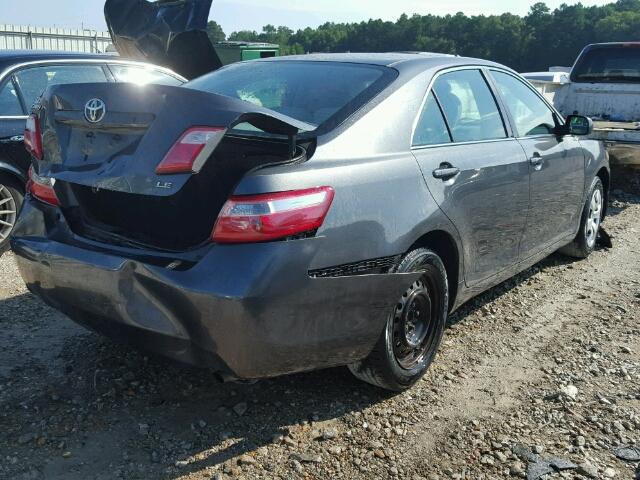 4T1BE46K67U522818 - 2007 TOYOTA CAMRY NEW GRAY photo 4