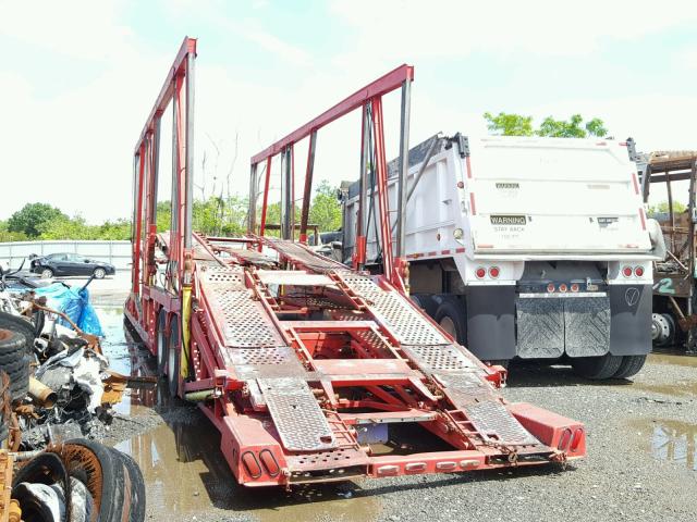 1BWA43209HD007125 - 1987 BANK TRAILER RED photo 4