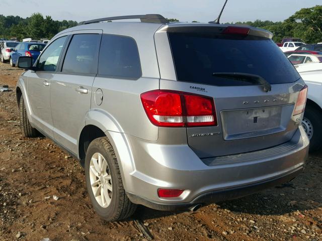 3C4PDCBG7FT604784 - 2015 DODGE JOURNEY SX GRAY photo 3