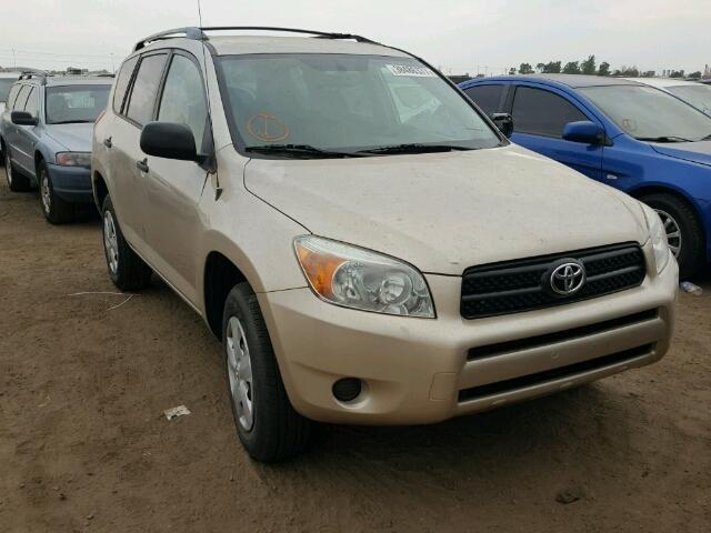 JTMBD33V666005375 - 2006 TOYOTA RAV4 GOLD photo 1