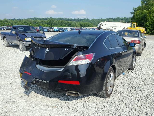 19UUA8F50BA006766 - 2011 ACURA TL BLACK photo 4