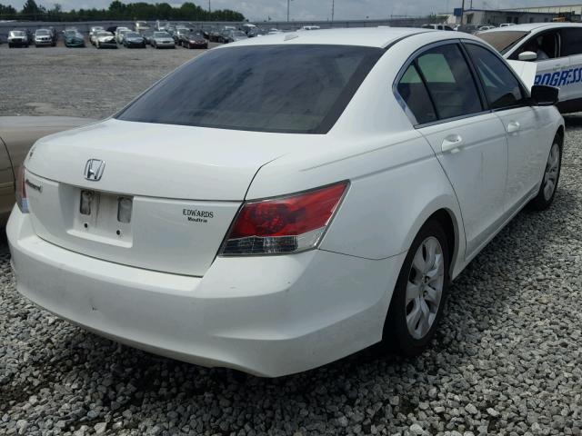 JHMCP26858C009982 - 2008 HONDA ACCORD EXL WHITE photo 4