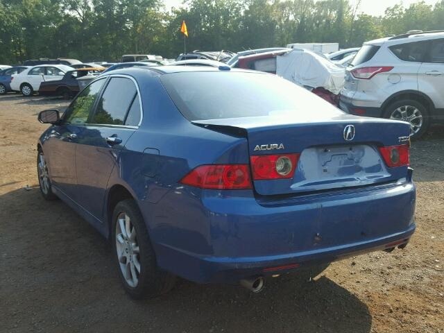 JH4CL96836C002546 - 2006 ACURA TSX BLUE photo 3