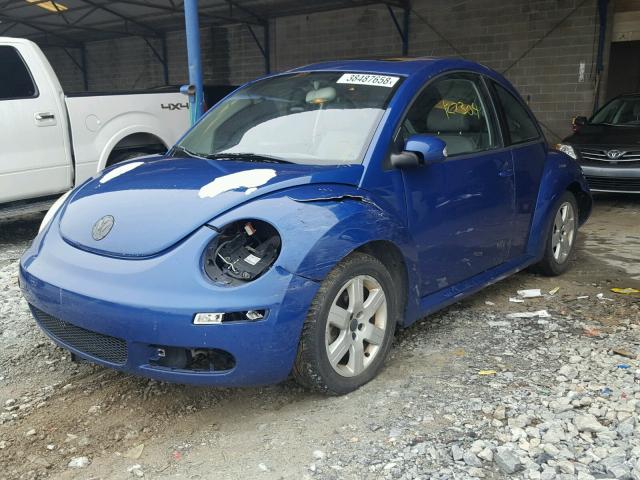 3VWRW31C57M520067 - 2007 VOLKSWAGEN NEW BEETLE Mavi foto 2