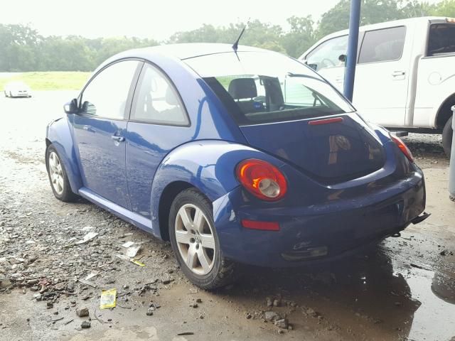 3VWRW31C57M520067 - 2007 VOLKSWAGEN NEW BEETLE Mavi foto 3