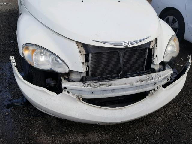 3A4FY58BX6T287245 - 2006 CHRYSLER PT CRUISER WHITE photo 9