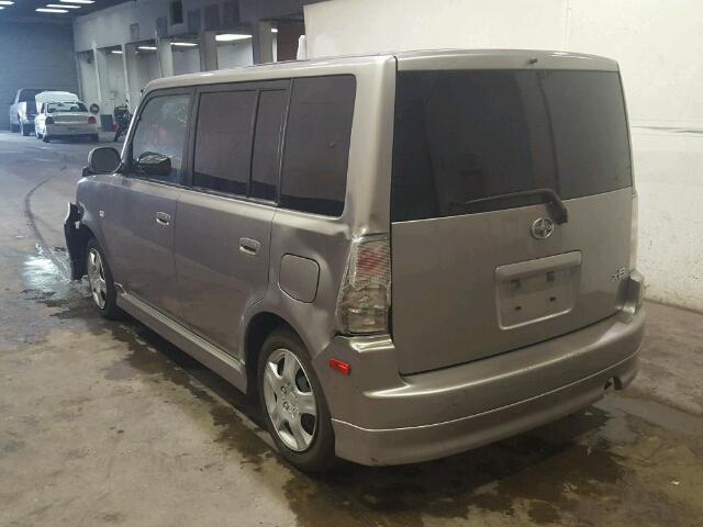 JTLKT324764115704 - 2006 TOYOTA SCION XB Gümüş foto 3