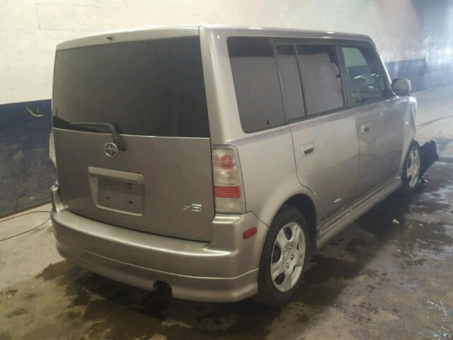 JTLKT324764115704 - 2006 TOYOTA SCION XB Gümüş foto 4