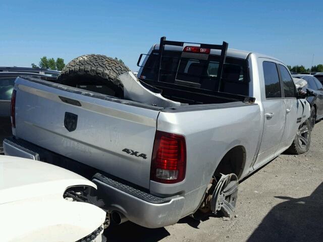 1C6RR7MT0FS560406 - 2015 RAM 1500 SPORT SILVER photo 4