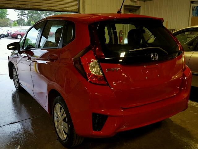 3HGGK5H53HM712213 - 2017 HONDA FIT LX RED photo 3