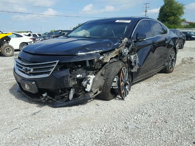 2G1105S32H9100104 - 2017 CHEVROLET IMPALA LT BLACK photo 2