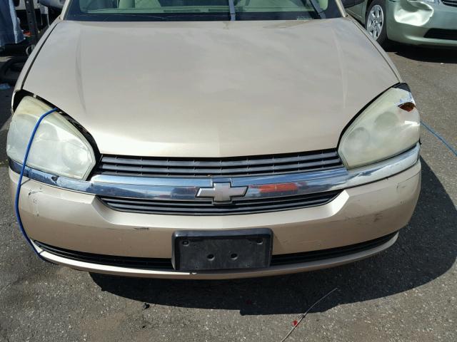 1G1ZT54855F234367 - 2005 CHEVROLET MALIBU LS 棕色 照片 9