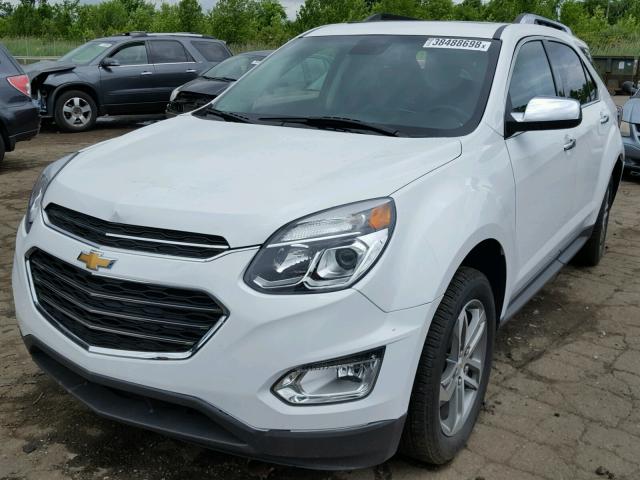 2GNFLGE31H6288361 - 2017 CHEVROLET EQUINOX PR WHITE photo 2