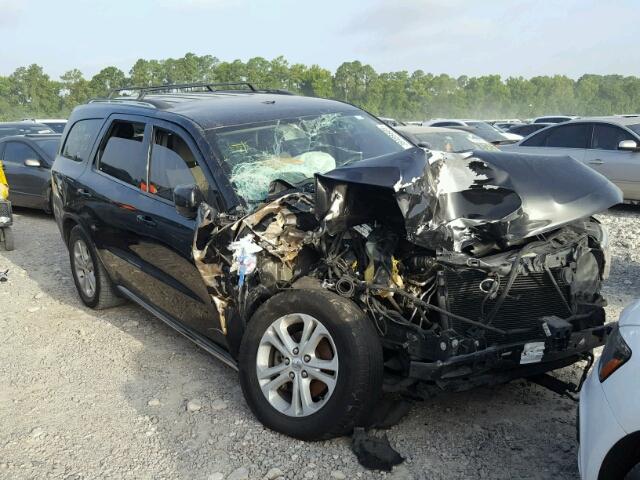 1C4RDHDG6CC247334 - 2012 DODGE DURANGO CR BLACK photo 1