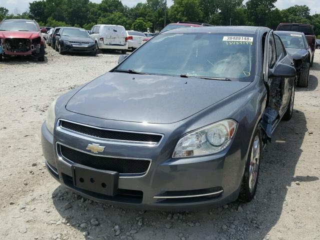 1G1ZH57B78F208821 - 2008 CHEVROLET MALIBU 1LT ნაცრისფერი ფოტო 2