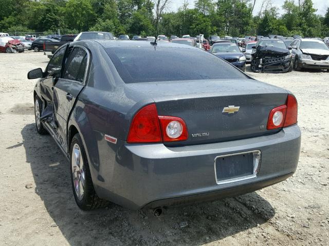1G1ZH57B78F208821 - 2008 CHEVROLET MALIBU 1LT ნაცრისფერი ფოტო 3