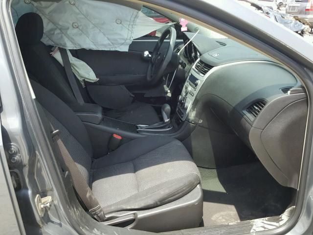 1G1ZH57B78F208821 - 2008 CHEVROLET MALIBU 1LT ნაცრისფერი ფოტო 5