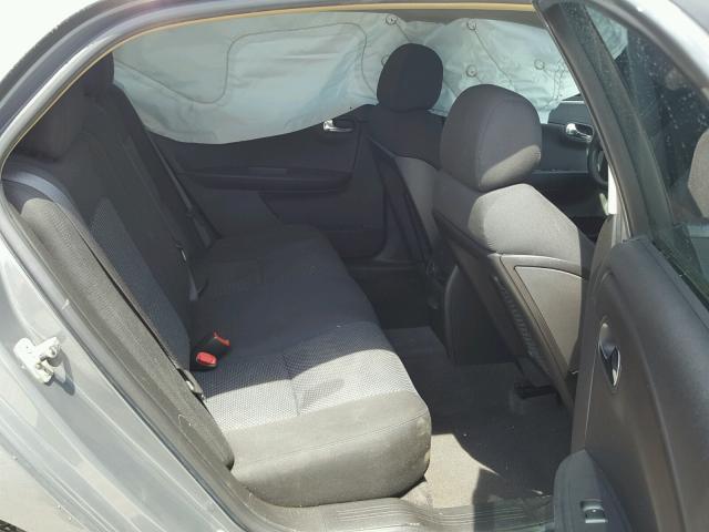 1G1ZH57B78F208821 - 2008 CHEVROLET MALIBU 1LT ნაცრისფერი ფოტო 6